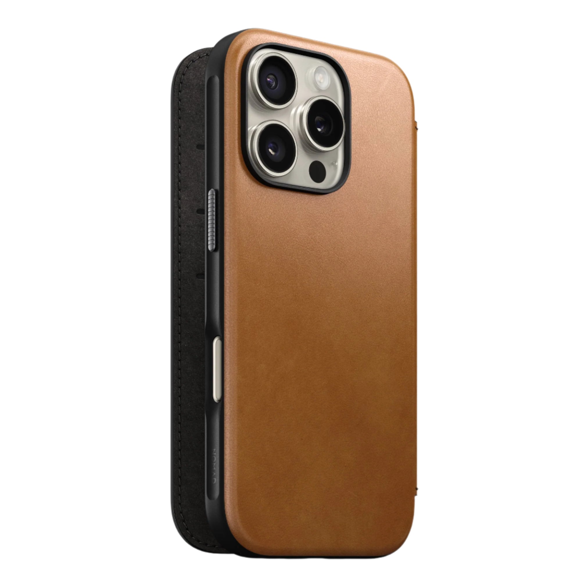 Nomad – Modern Leather Folio for iPhone 16 with MagSafe