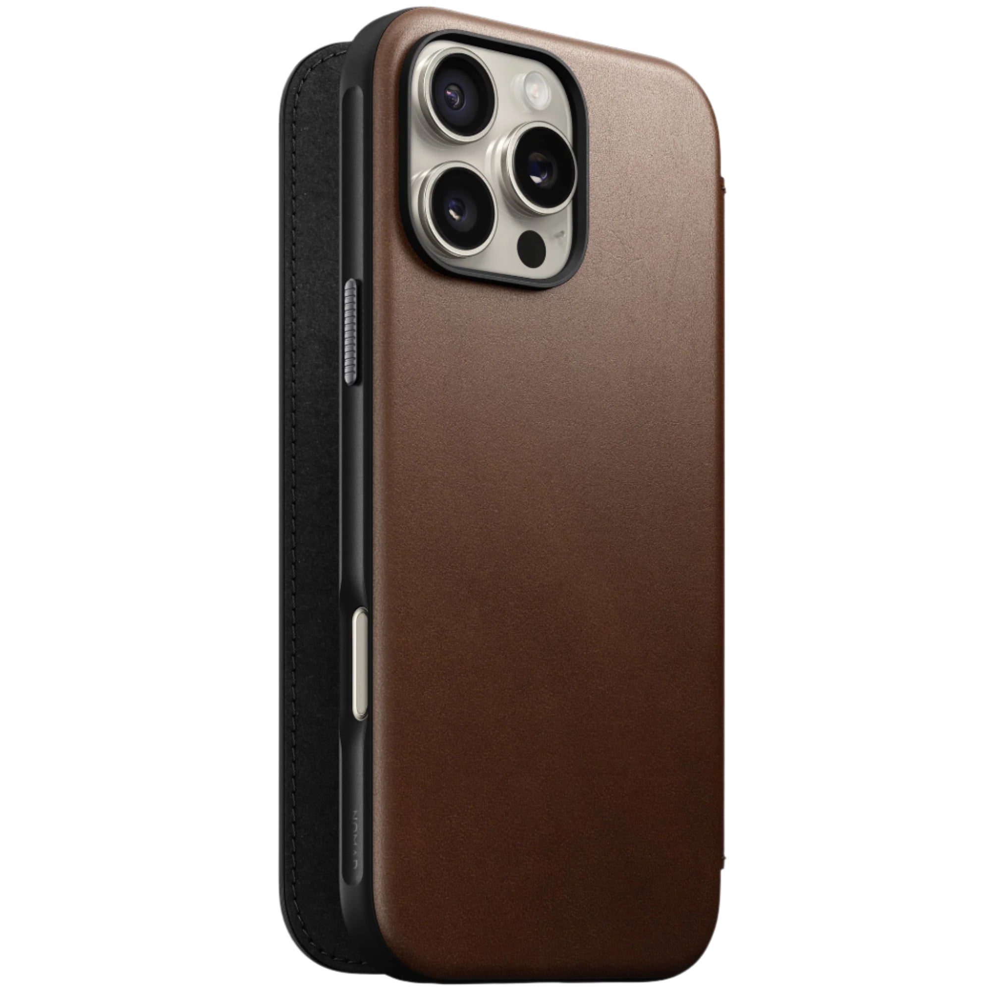 Nomad – Modern Leather Folio for iPhone 16 with MagSafe