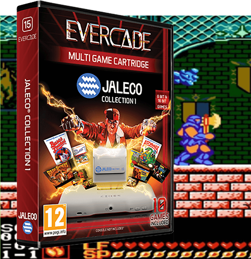 Evercade - Jaleco Collection 1 - Retro Games Set