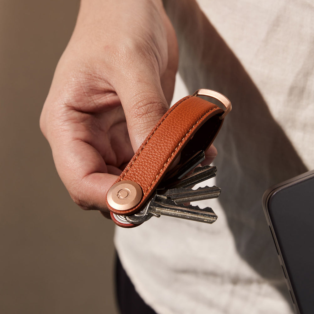 Orbitkey - Key Organiser Pebbled-Leather