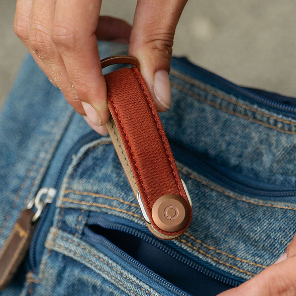 Orbitkey -  Key Organiser Waxed Canvas