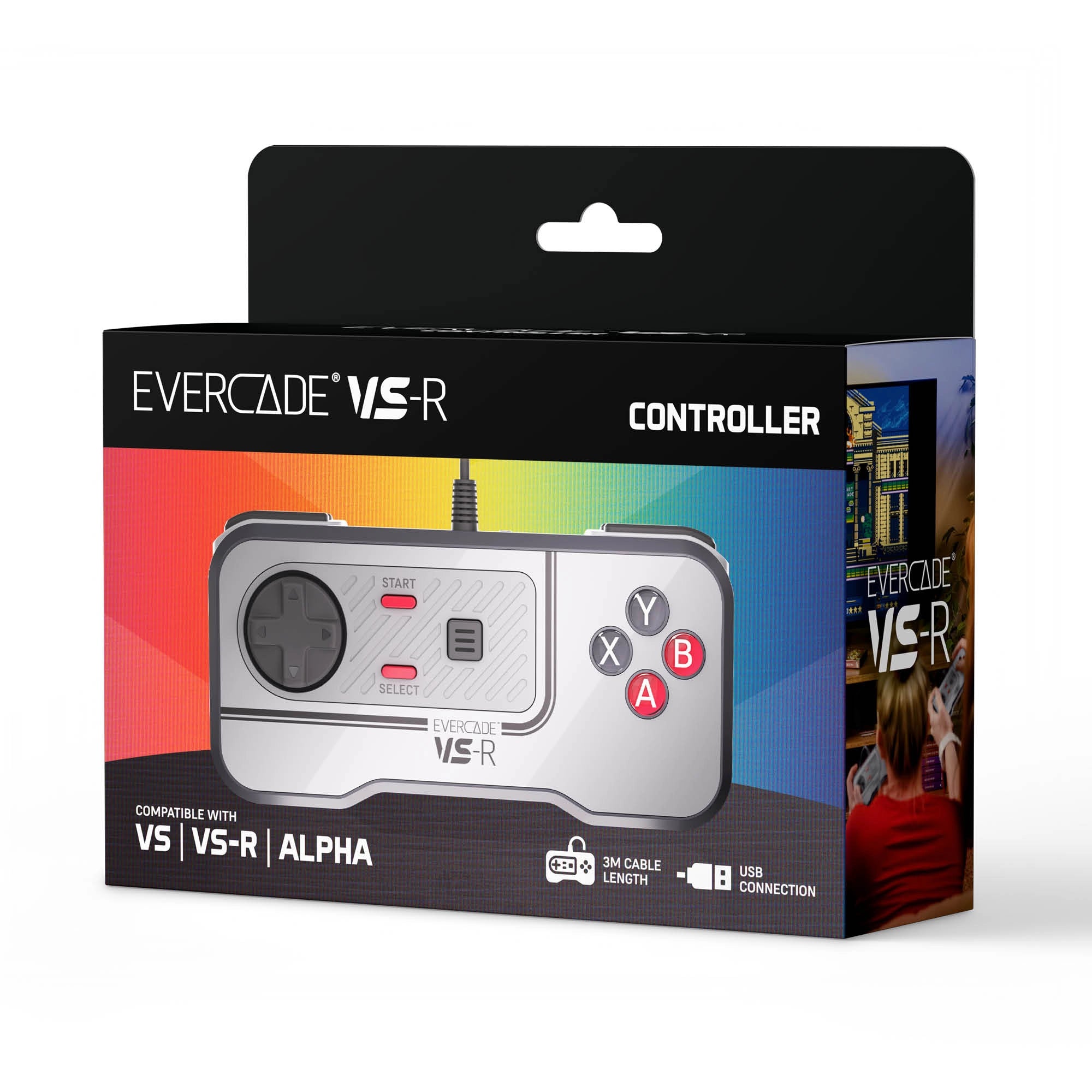 Evercade - VS-R Wired Retro Controller