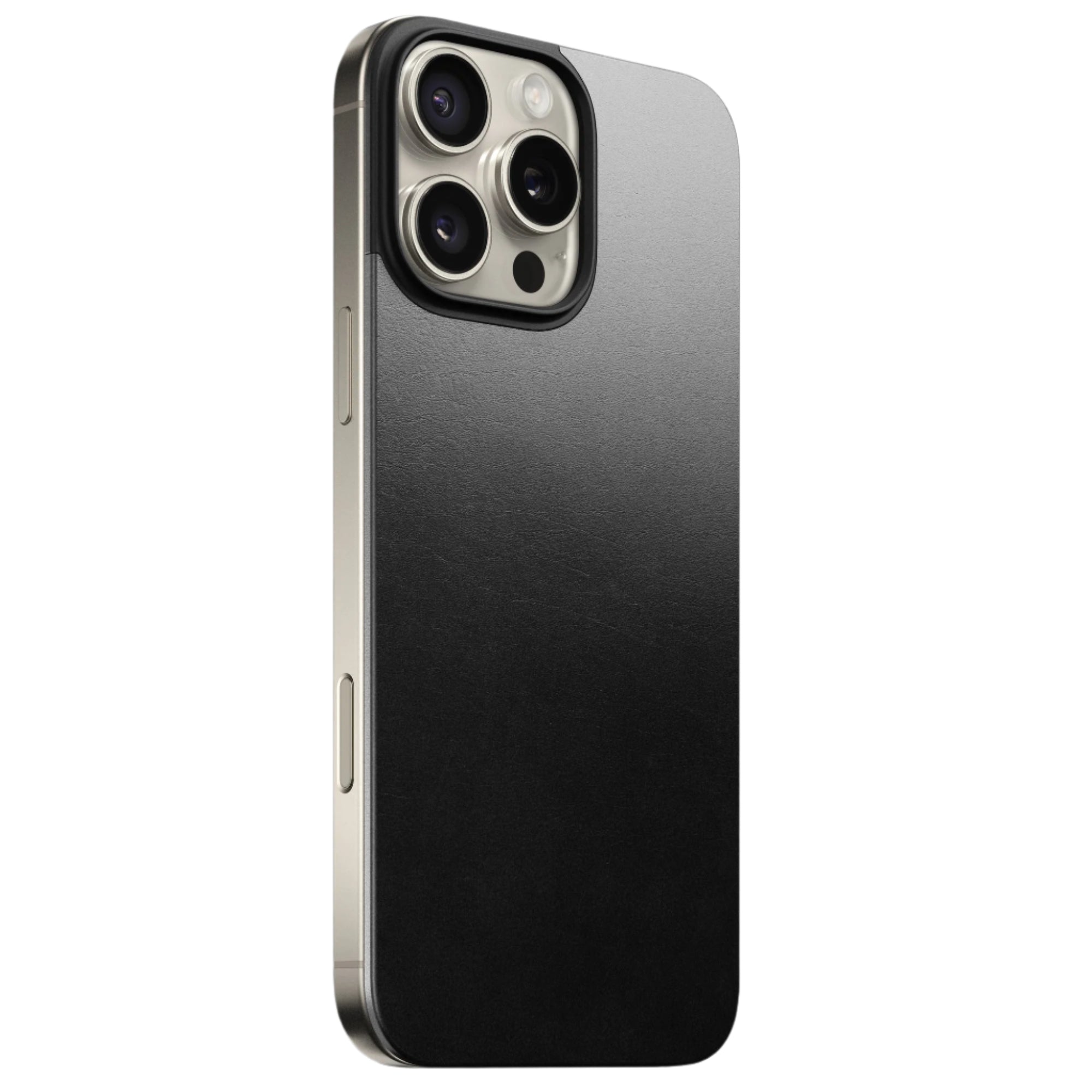 Nomad – Magnetic Leather Back for iPhone 16 Pro Max with MagSafe