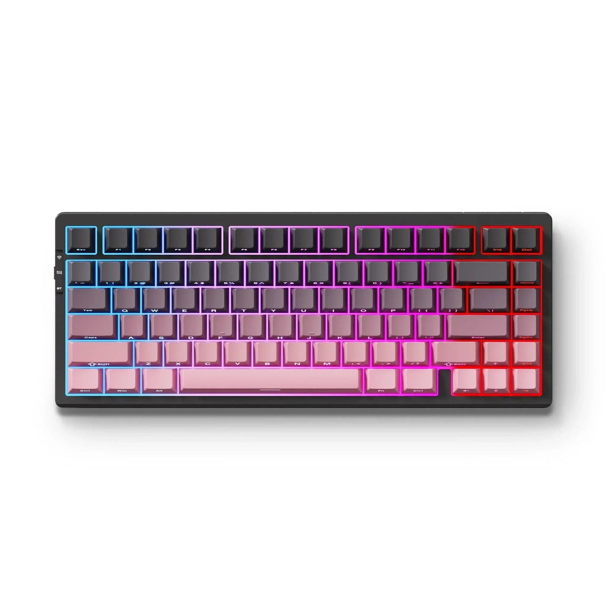 MCHOSE - Wireless Mechanical Keyboard G75 Pro Tri-Mode Black Pink