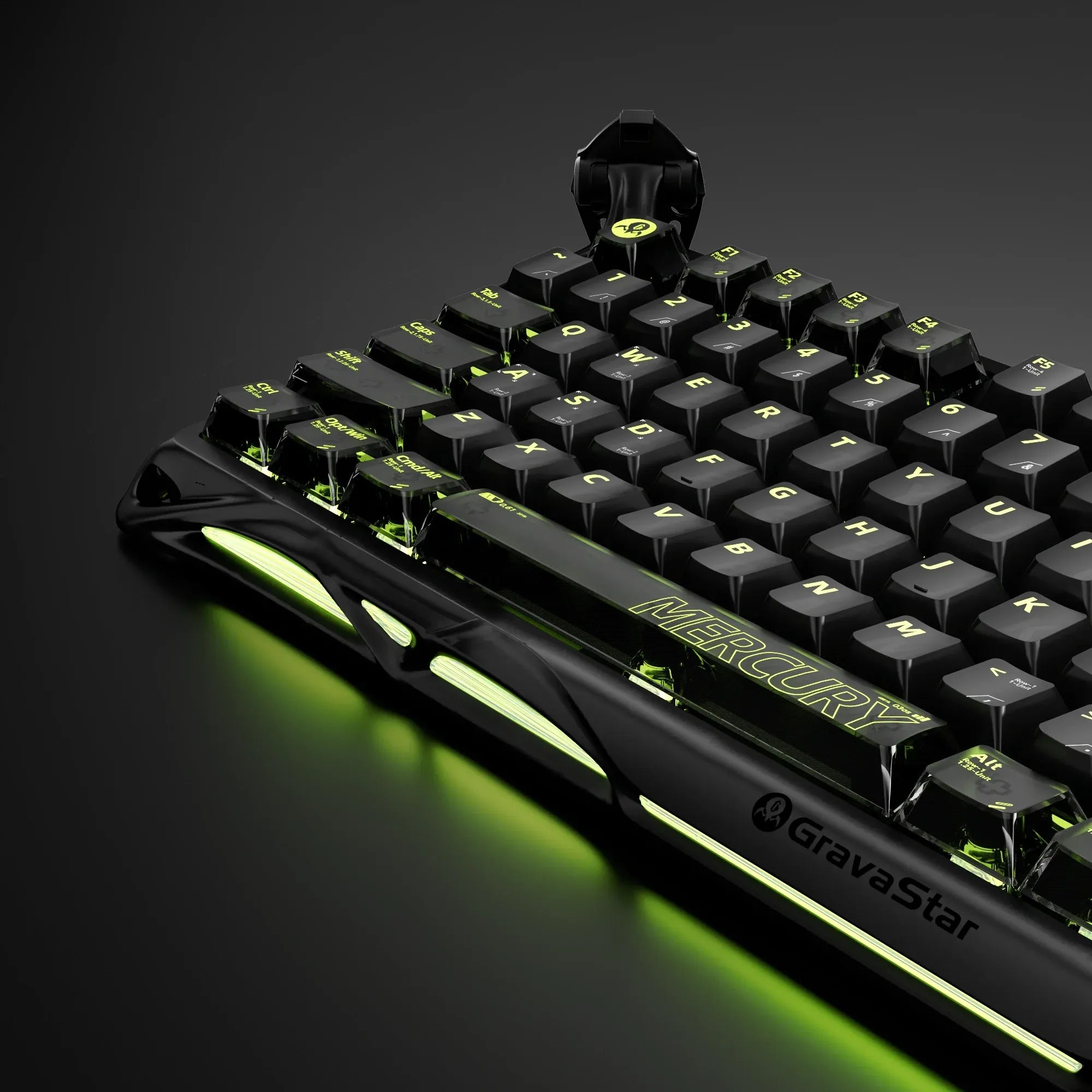 GravaStar - Mercury K98 Pro Phantom Black - Wireless Mechanical Keyboard