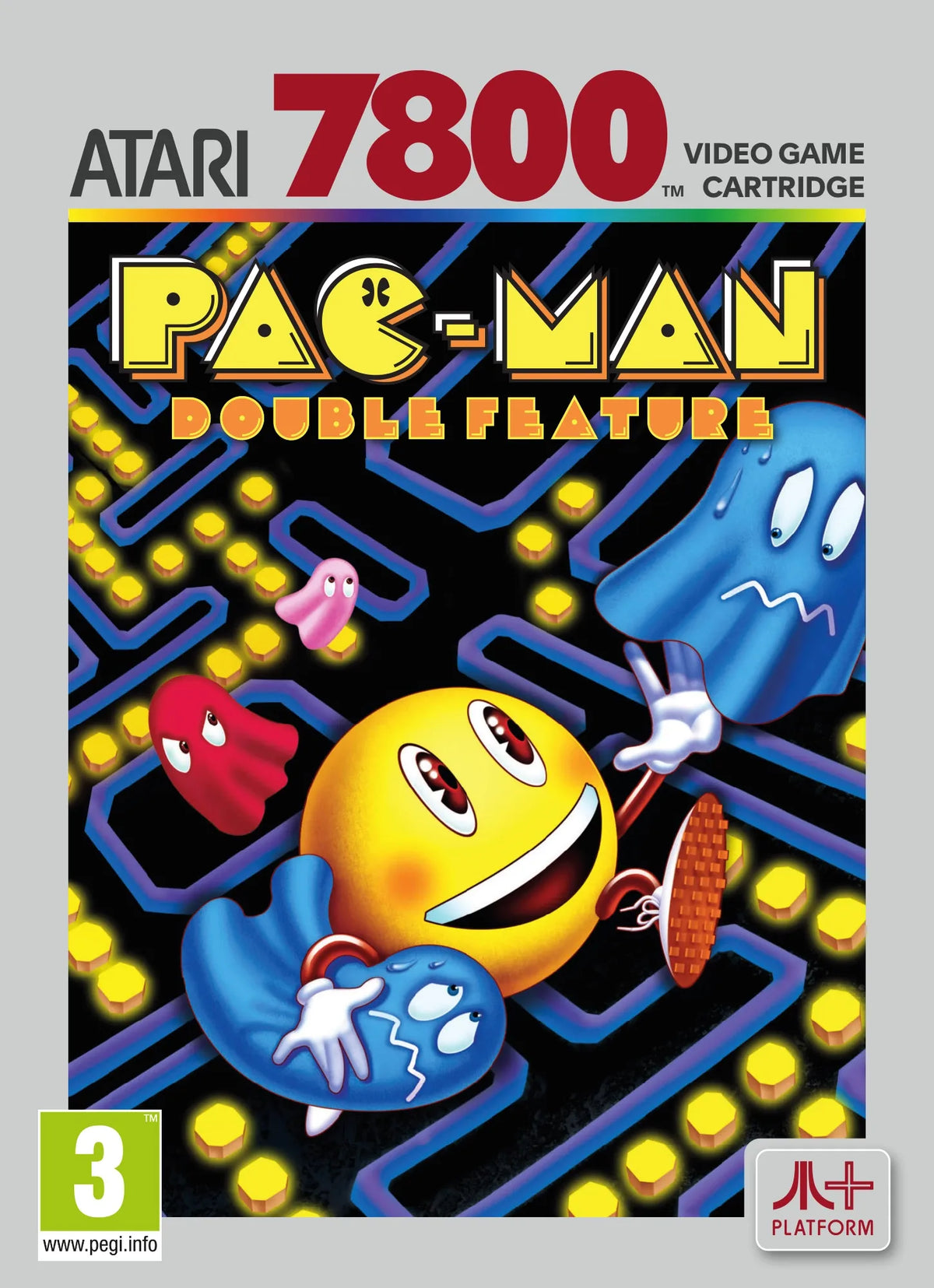 Atari - PAC-MAN: Double Feature 7800 - Retro Games Set