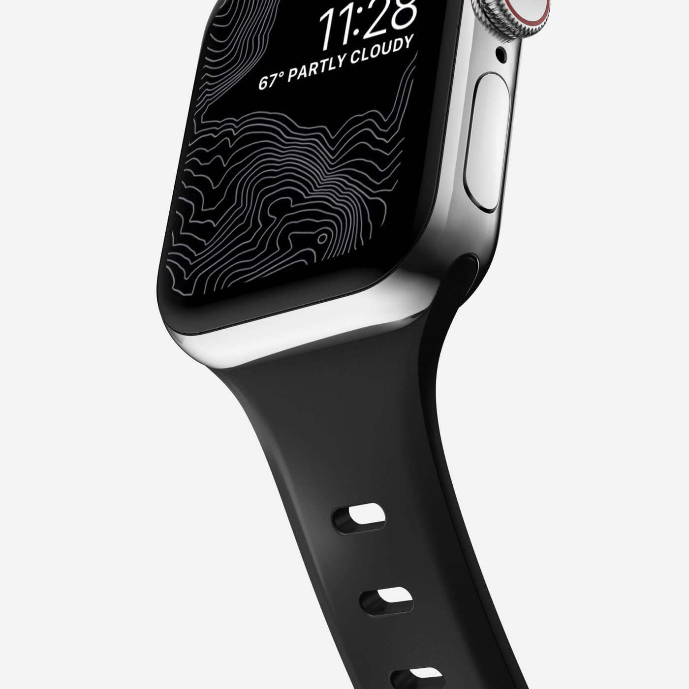 海外並行輸入正規品 Sport NOMAD Slim Watch Apple for Band ラバー