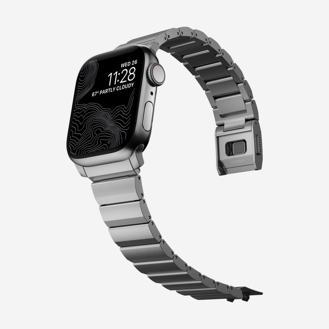 Nomad – Titanium Band for Apple Watch