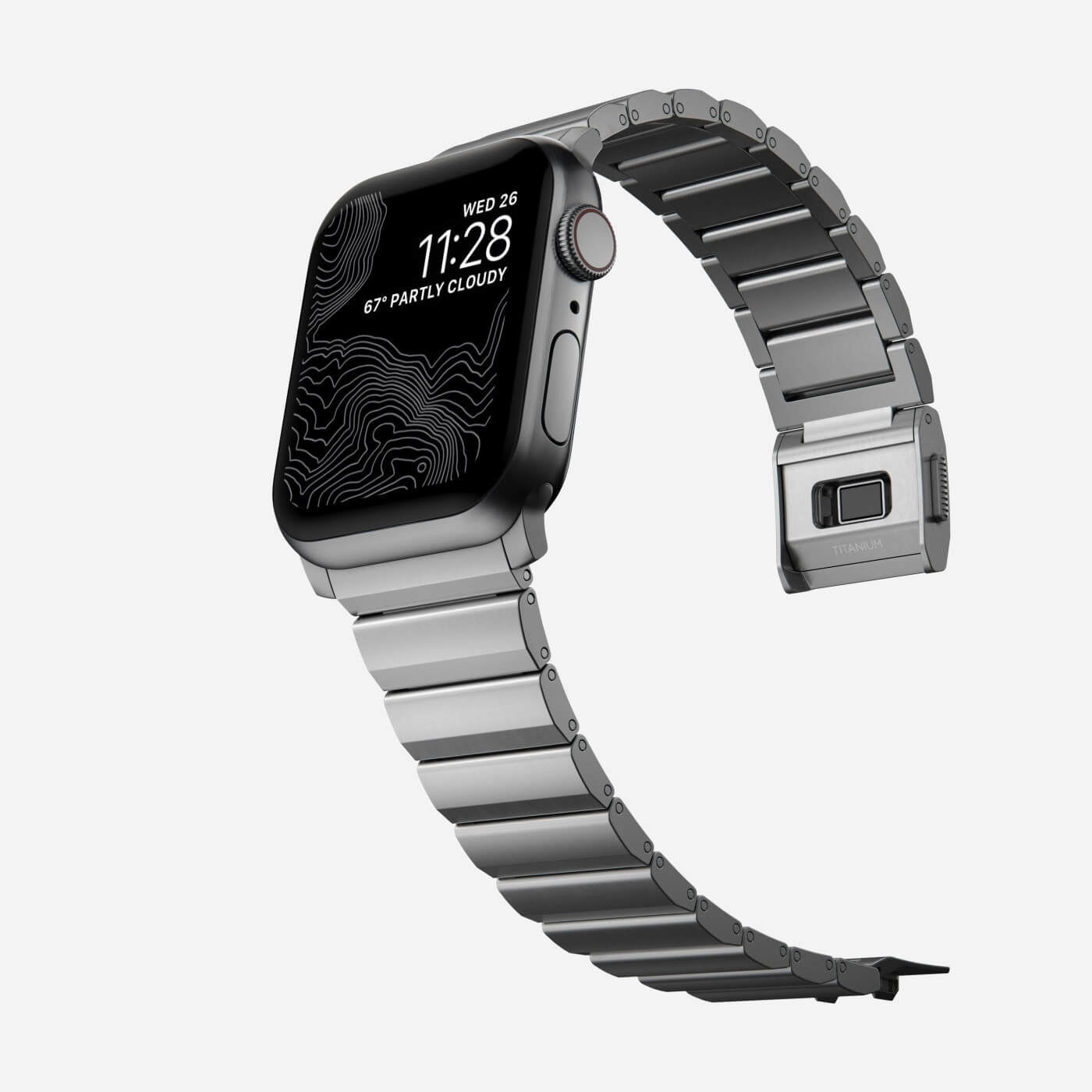 Nomad – Titanium Band for Apple Watch