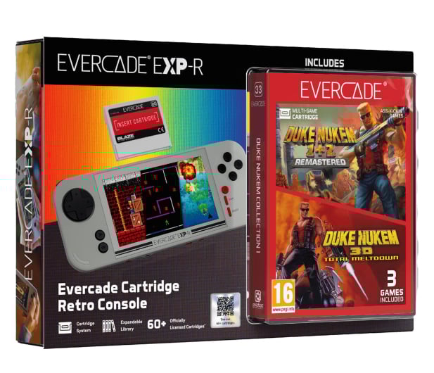 Evercade - EXP-R Retro Console + Duke Nukem Collection 1