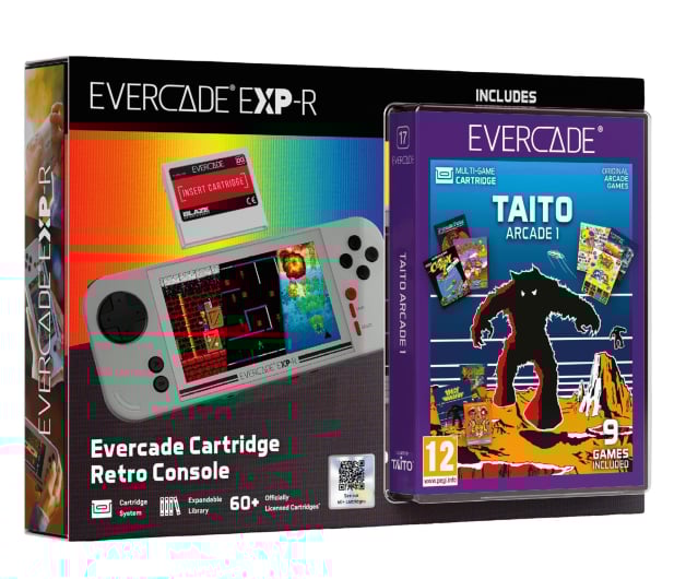 Evercade - EXP-R Retro Console + Taito Arcade 1