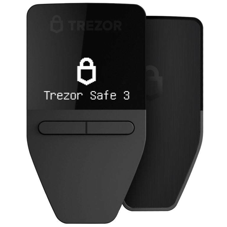 Trezor - Safe 3 - Cryptocurrency Wallet