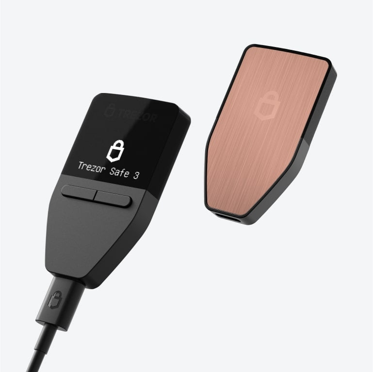 Trezor - Safe 3 - Cryptocurrency Wallet