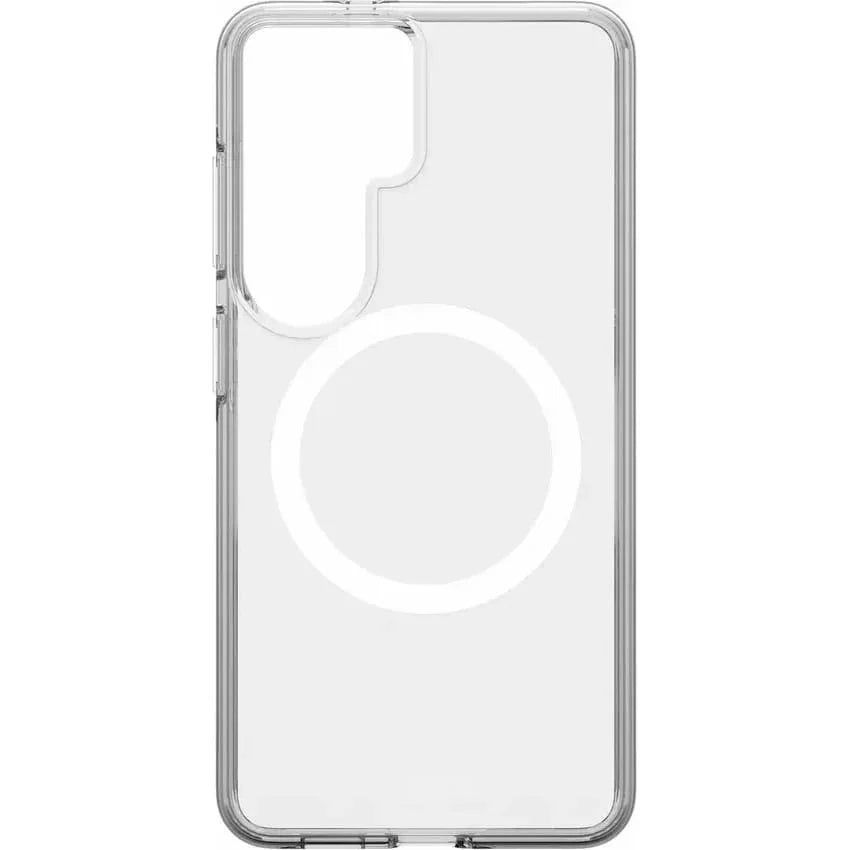 Przezroczyste etui na telefon z magnetyczną ładowarką, idealne do Home Office i biura