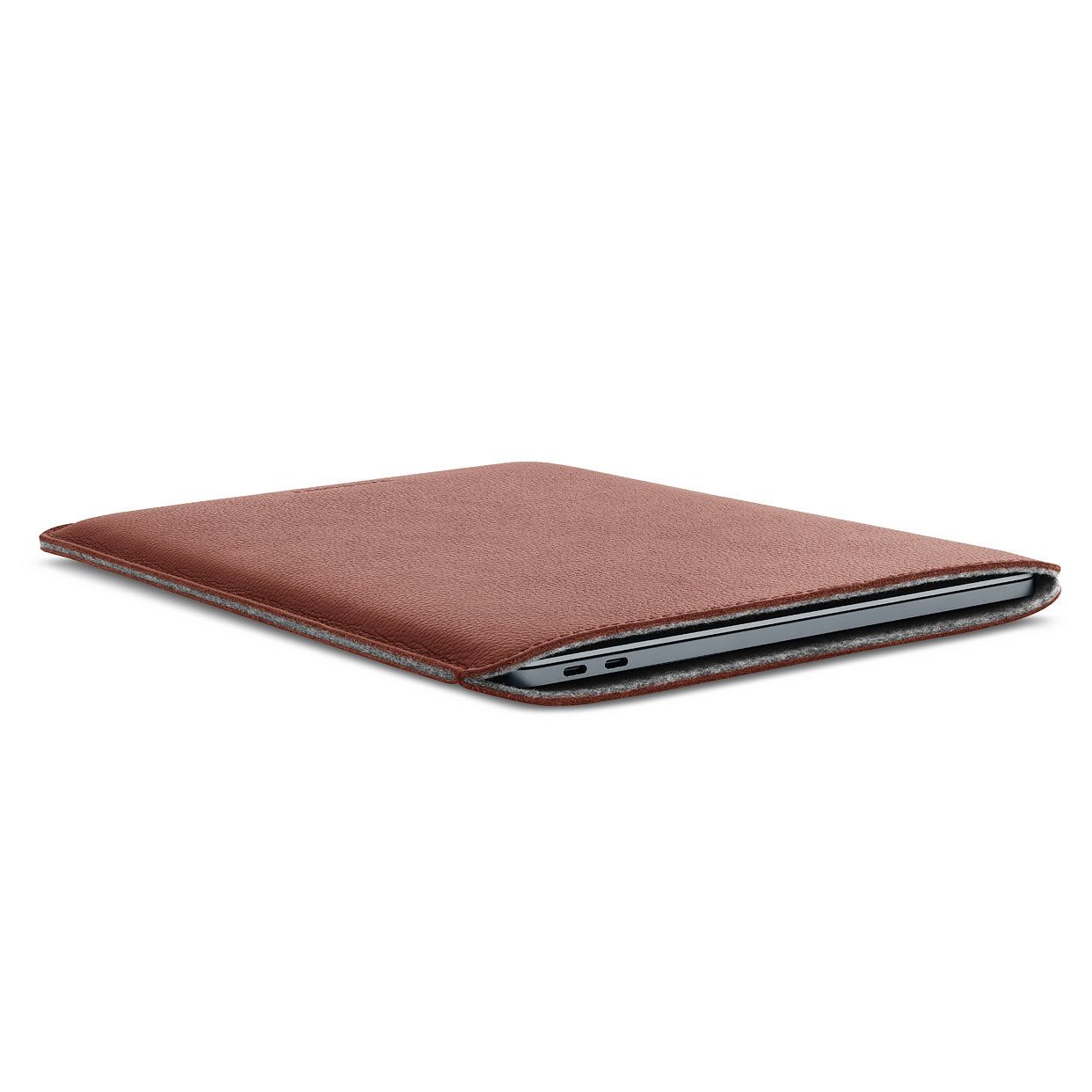 Woolnut – Leather Sleeve for MacBook