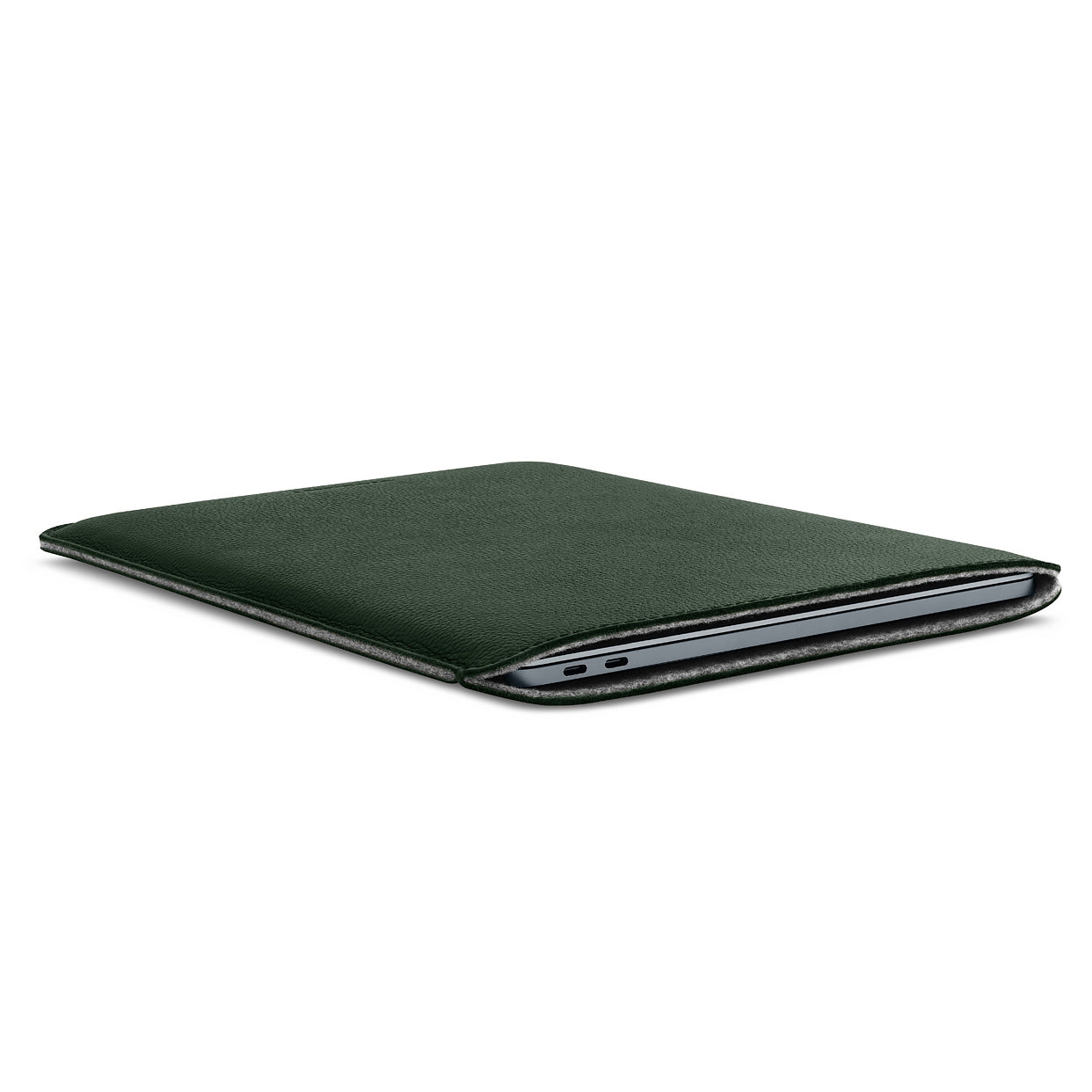 Woolnut – Leather Sleeve for MacBook