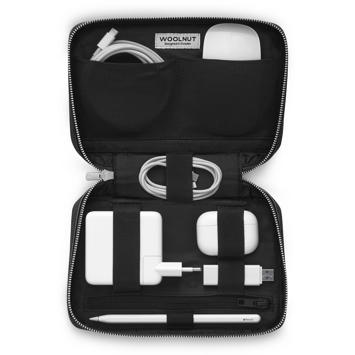 Woolnut – Leather Tech Organizer