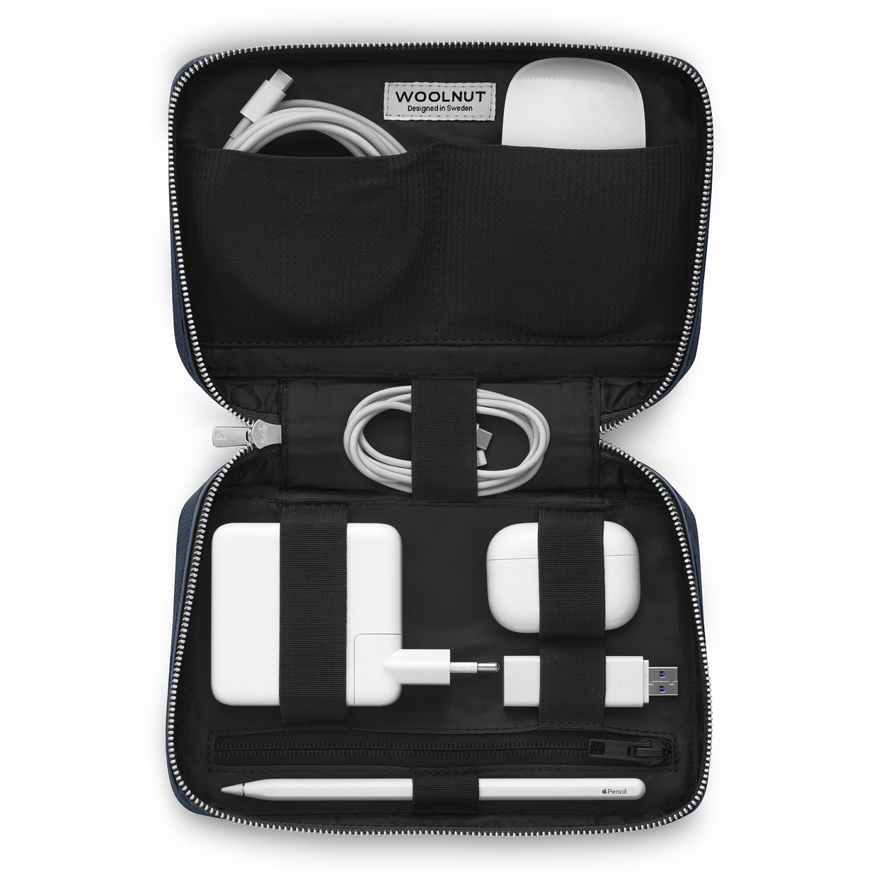 Woolnut – Leather Tech Organizer