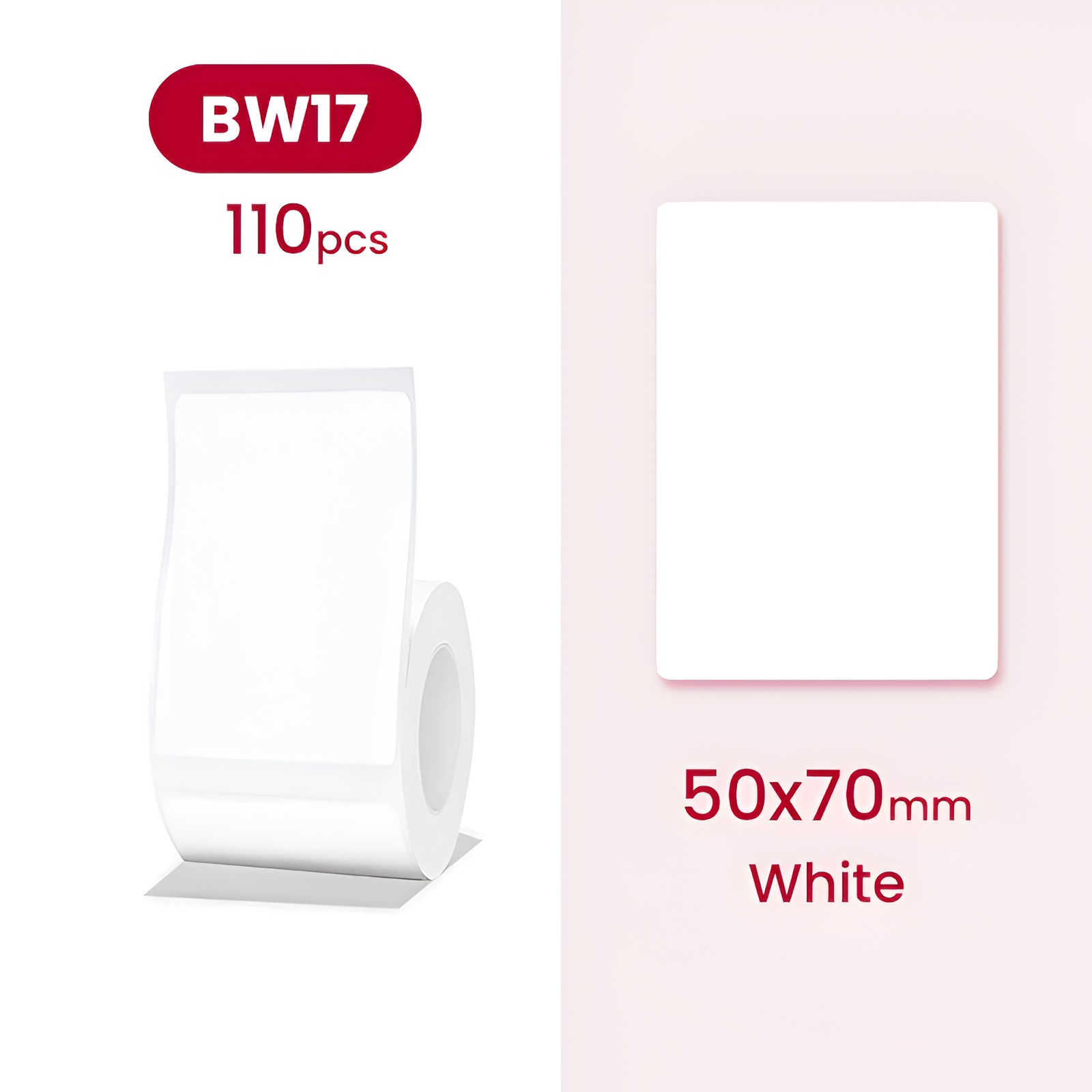 Niimbot - Label T50*70-110 White
