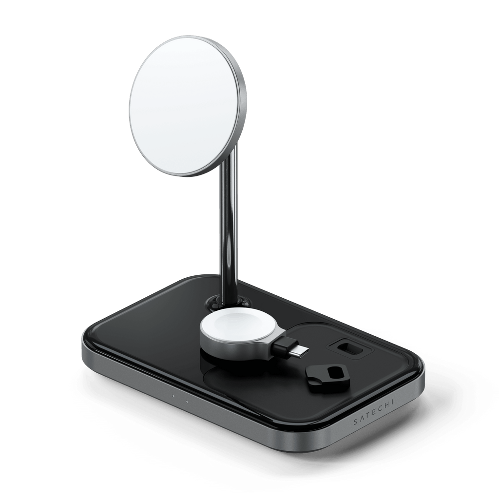 Satechi - 3-in-1 Magnetic Wireless Charging Stand