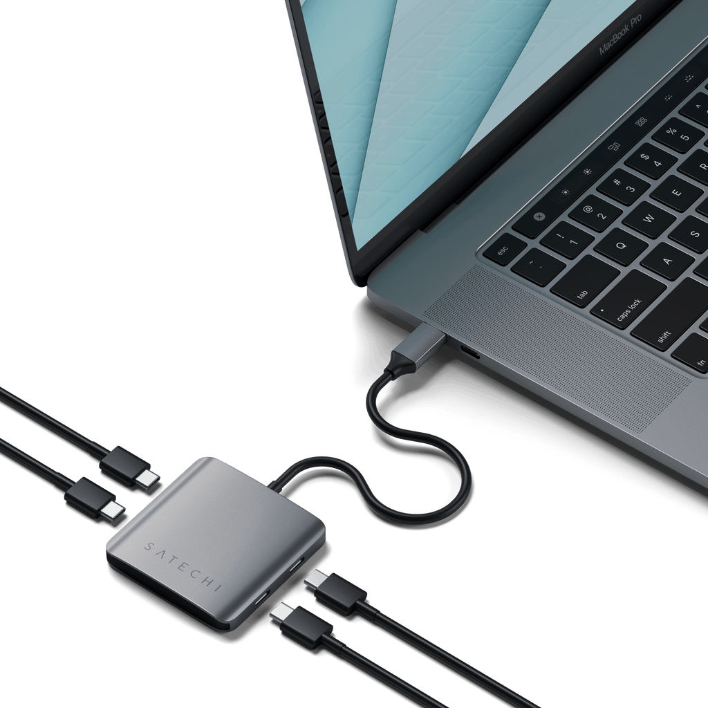 Satechi - 4-Port USB-C Hub