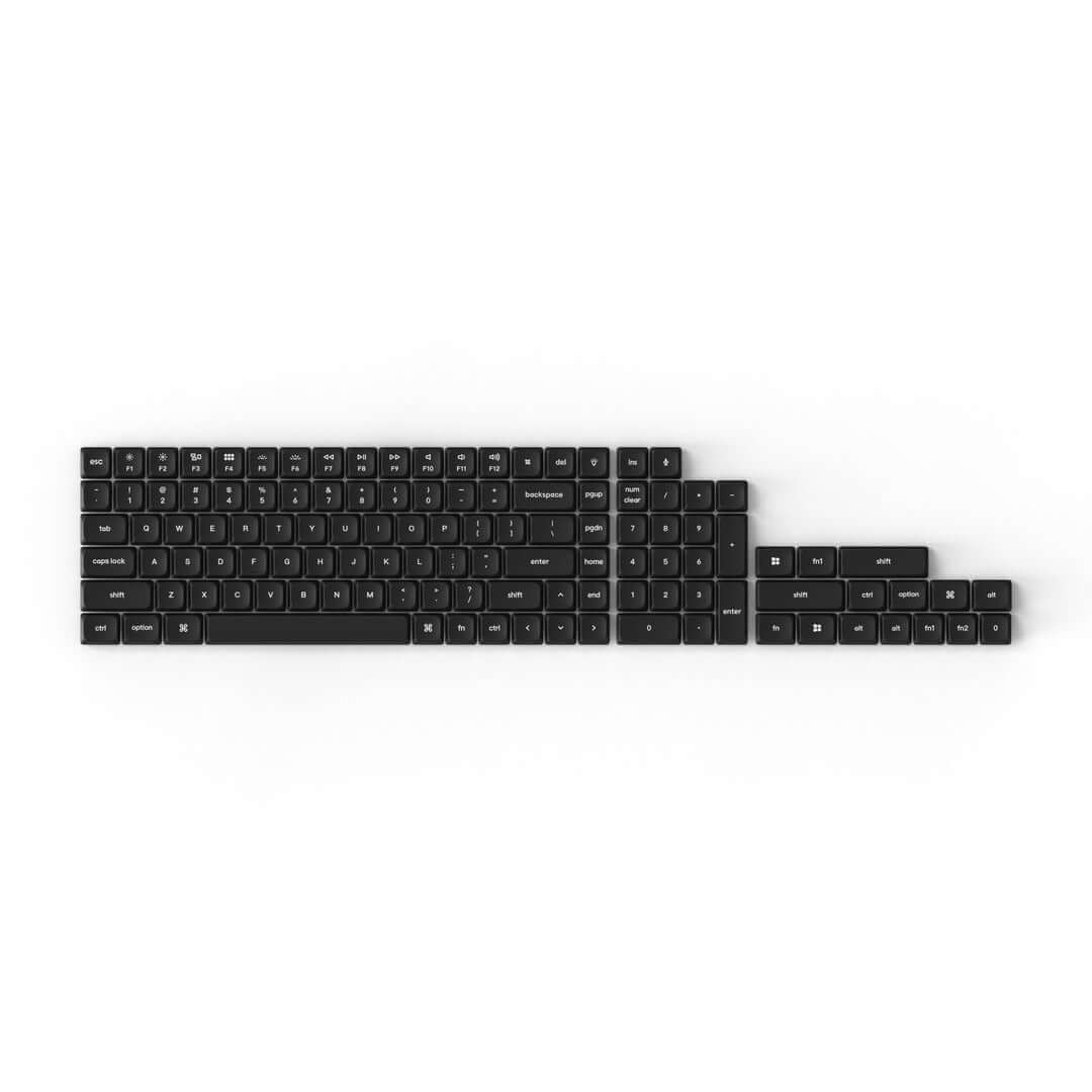 Keychron Low Profile Double Shot PBT Keycap Set - Keycaps do klawiatur niskoprofilowych
