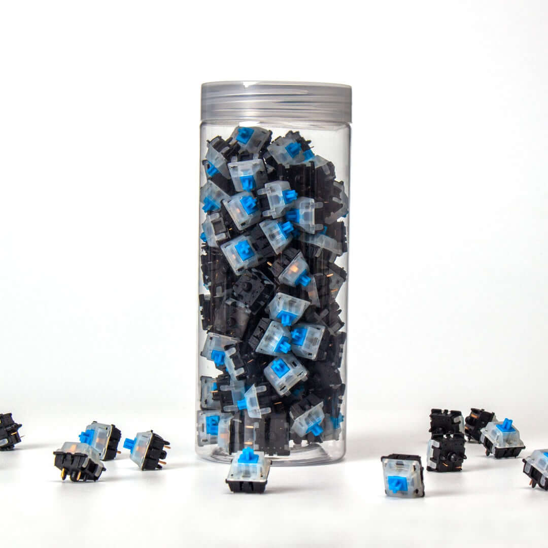 Gateron – KS-3X47 Milky Top Black Bottom Switch