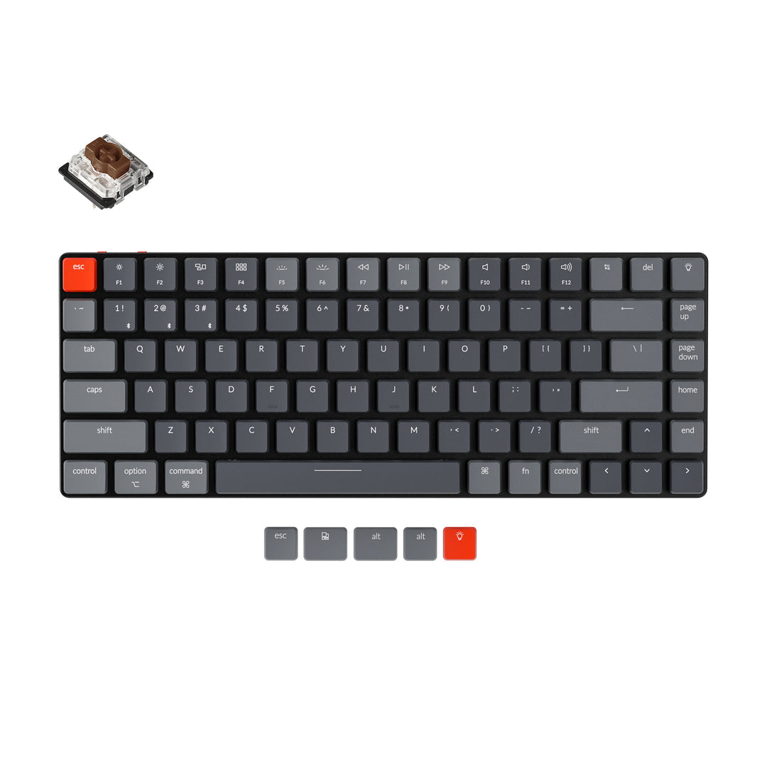 Keychron - K3 Ultra-slim Wireless Mechanical Keyboard v2
