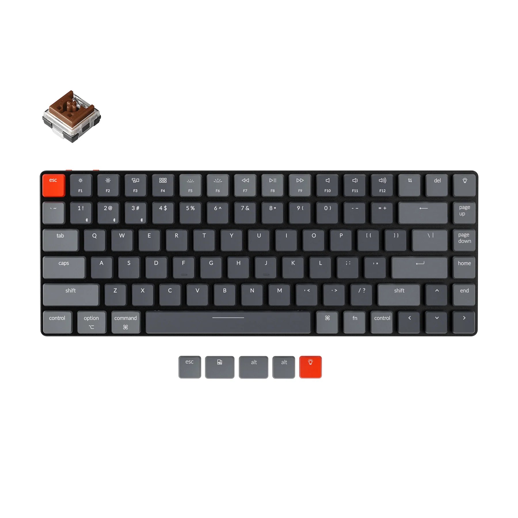 Keychron - K3 Ultra-slim Wireless Mechanical Keyboard v2