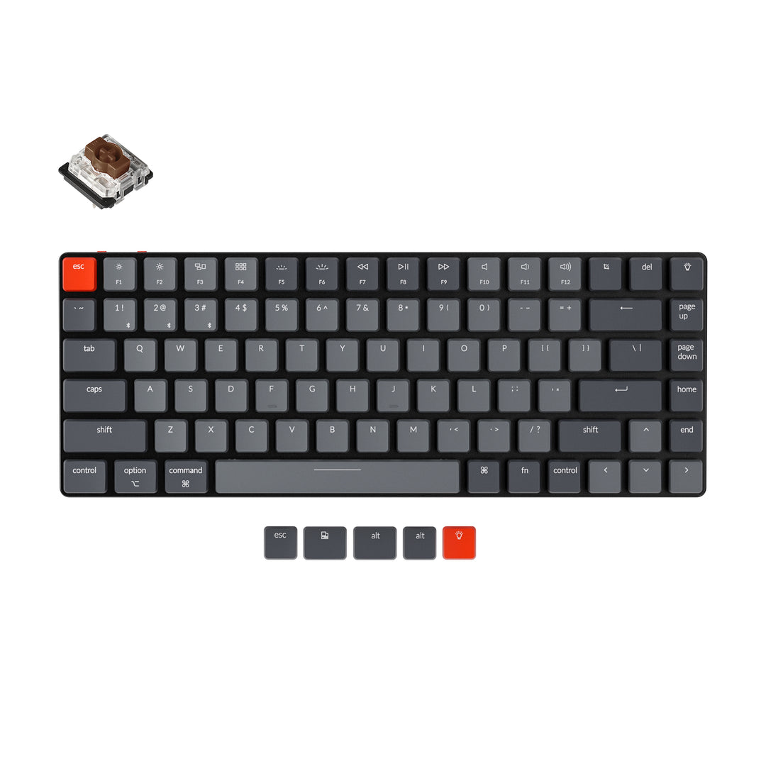 Keychron - K3 Ultra-slim Wireless Mechanical Keyboard v2