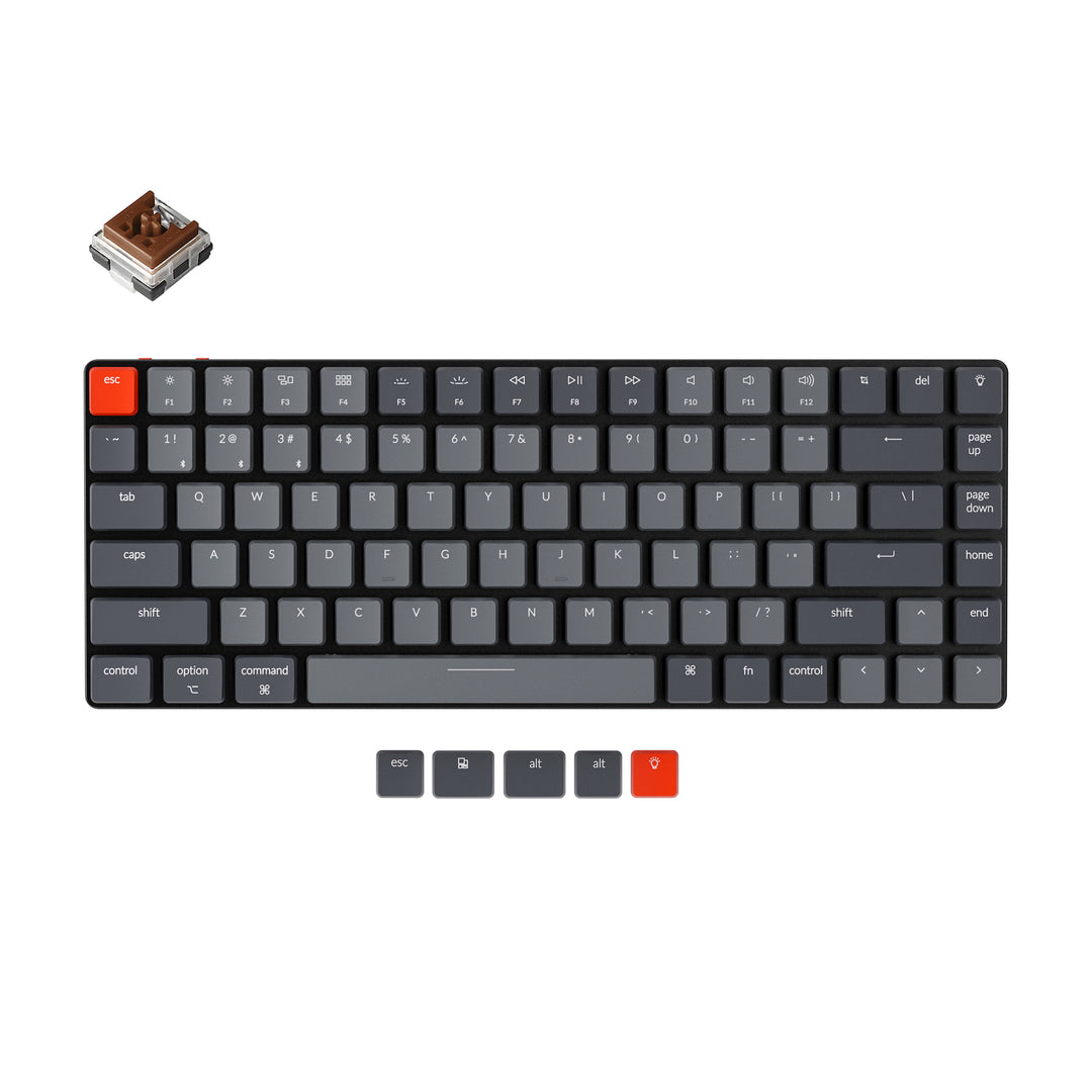 Keychron - K3 Ultra-slim Wireless Mechanical Keyboard v2
