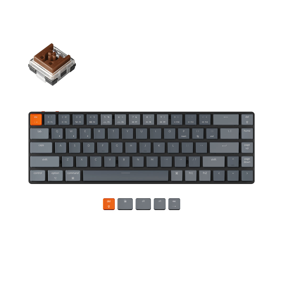 Keychron - K7 Ultra-slim Wireless Mechanical Keyboard v2