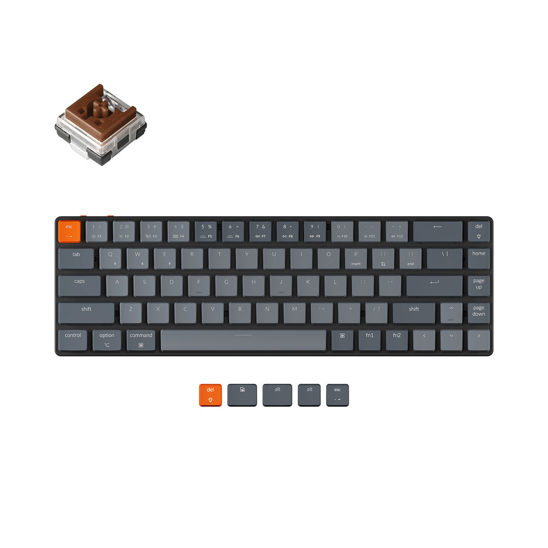 Keychron - K7 Ultra-slim Wireless Mechanical Keyboard v2