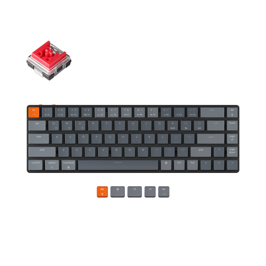 Keychron - K7 Ultra-slim Wireless Mechanical Keyboard v2