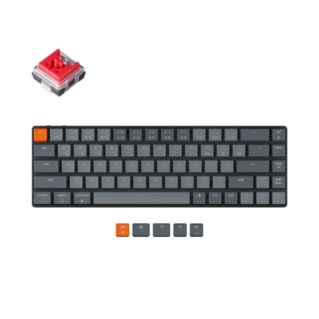 Keychron - K7 Ultra-slim Wireless Mechanical Keyboard v2
