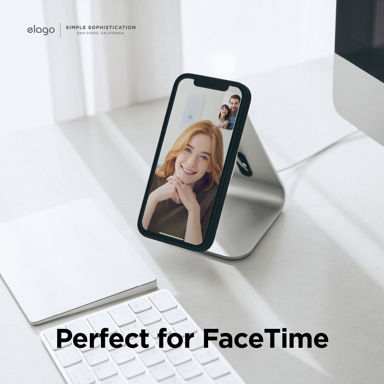 Elago - MS4 Aluminum Charging Stand - MagSafe