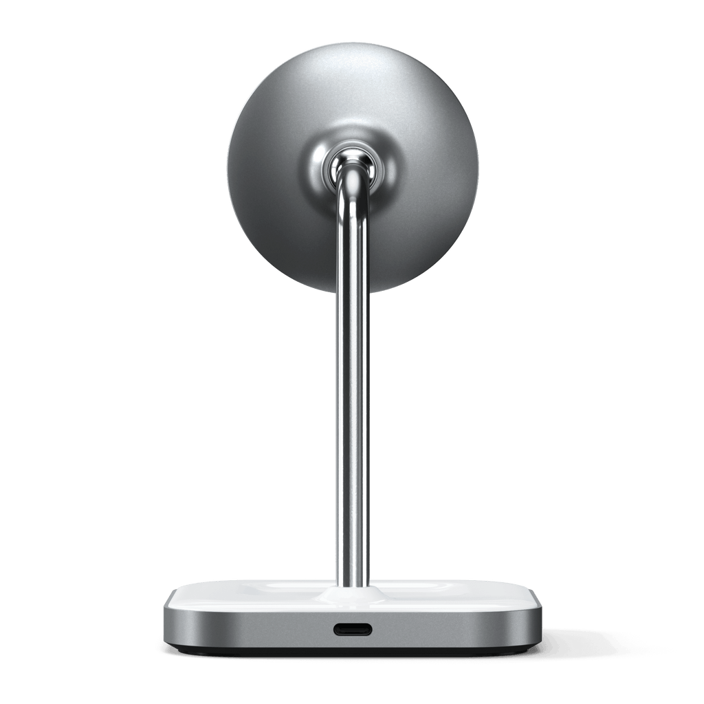 Satechi - Aluminum 2-in-1 Magnetic Wireless Charging Stand