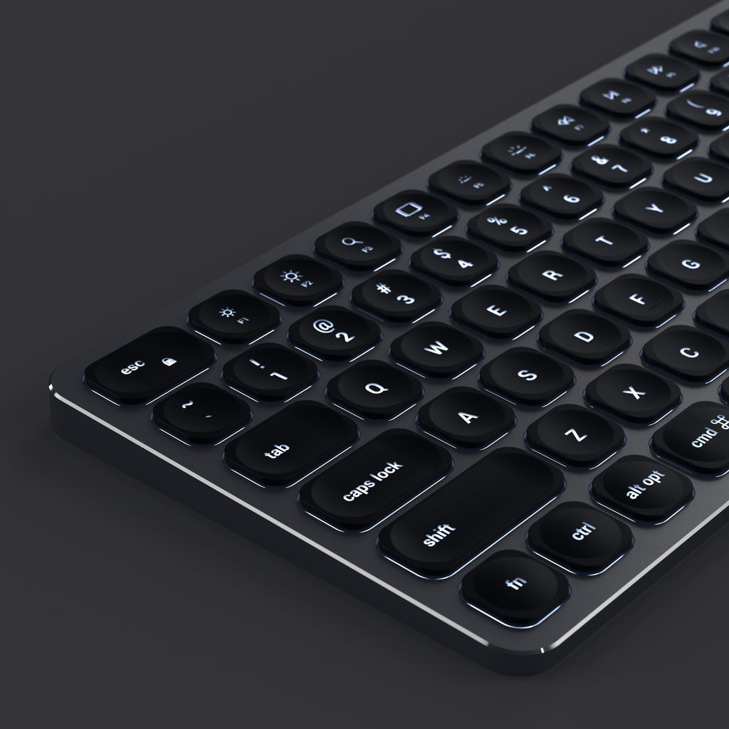 Satechi - Compact Backlit Bluetooth Keyboard