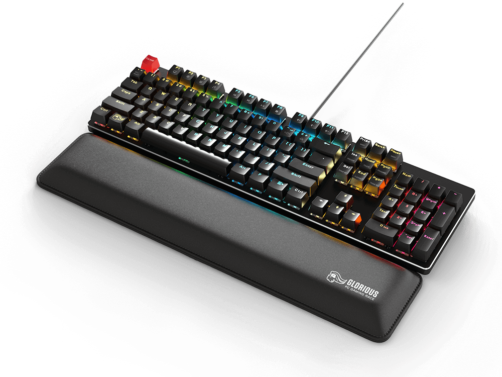 Glorious - Padded Keyboard Wrist Rest