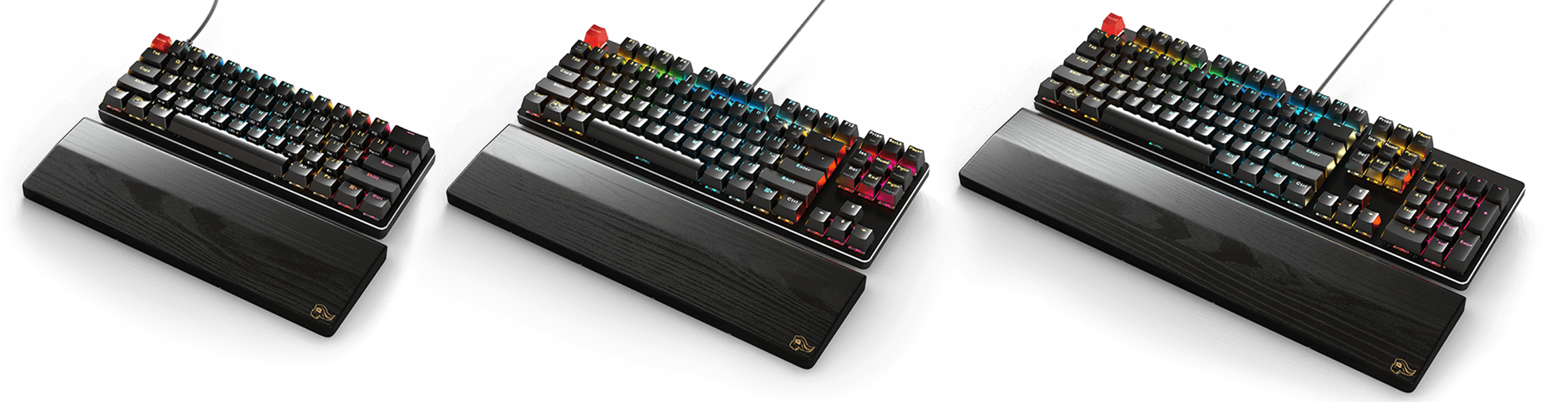 Glorious - Wooden Keyboard Wrist Rest