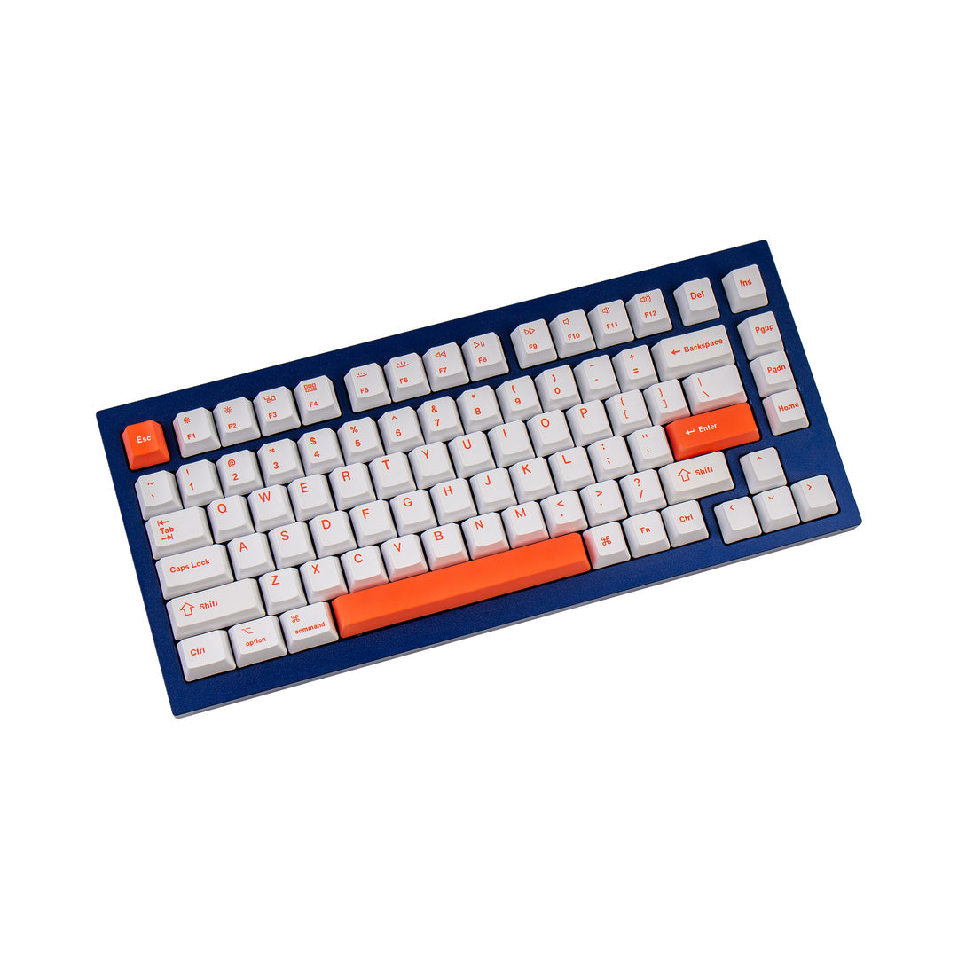 Keychron - Keycaps Q1 & K2 OEM Dye-Sub PBT Keycap Set - Orange