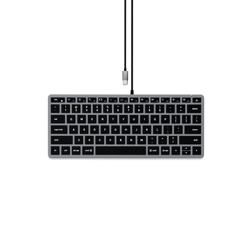 Satechi Slim W1 Wired Backlit Keyboard