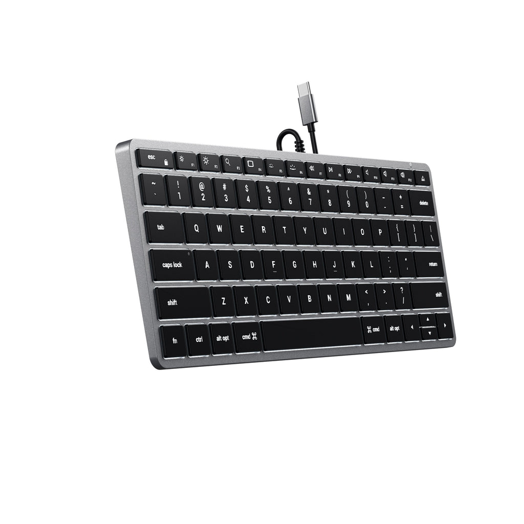 Satechi - Slim W1 Wired Backlit Keyboard