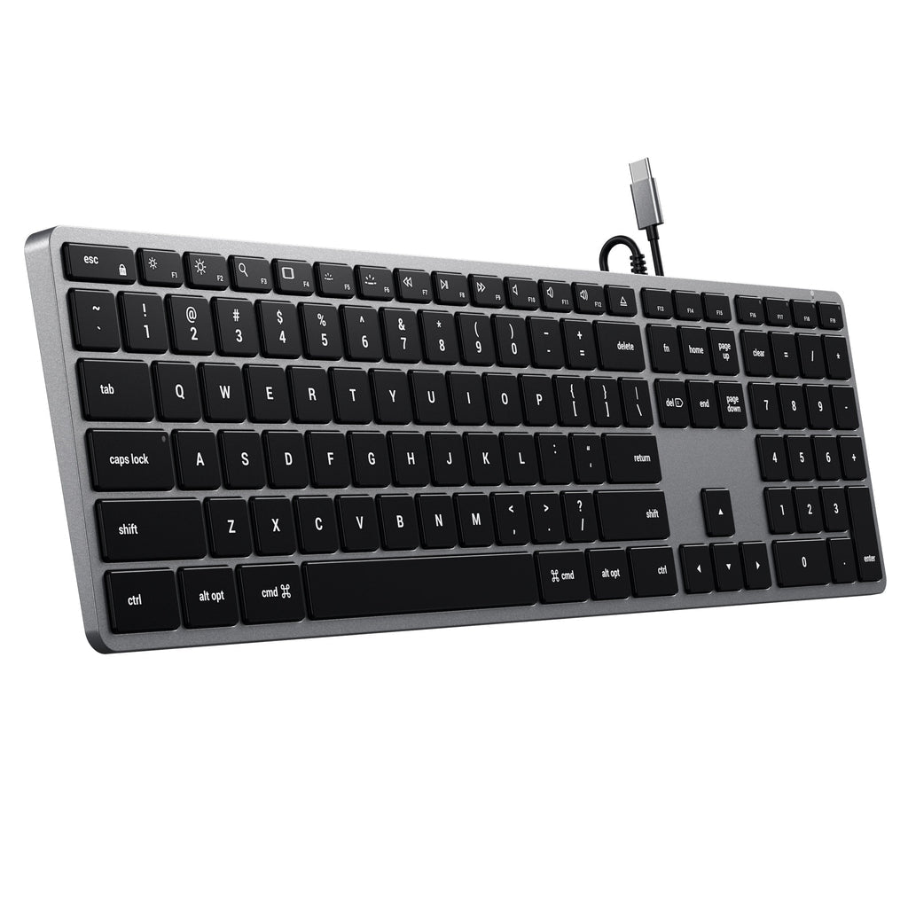 Satechi - Slim W3 Wired Backlit Keyboard
