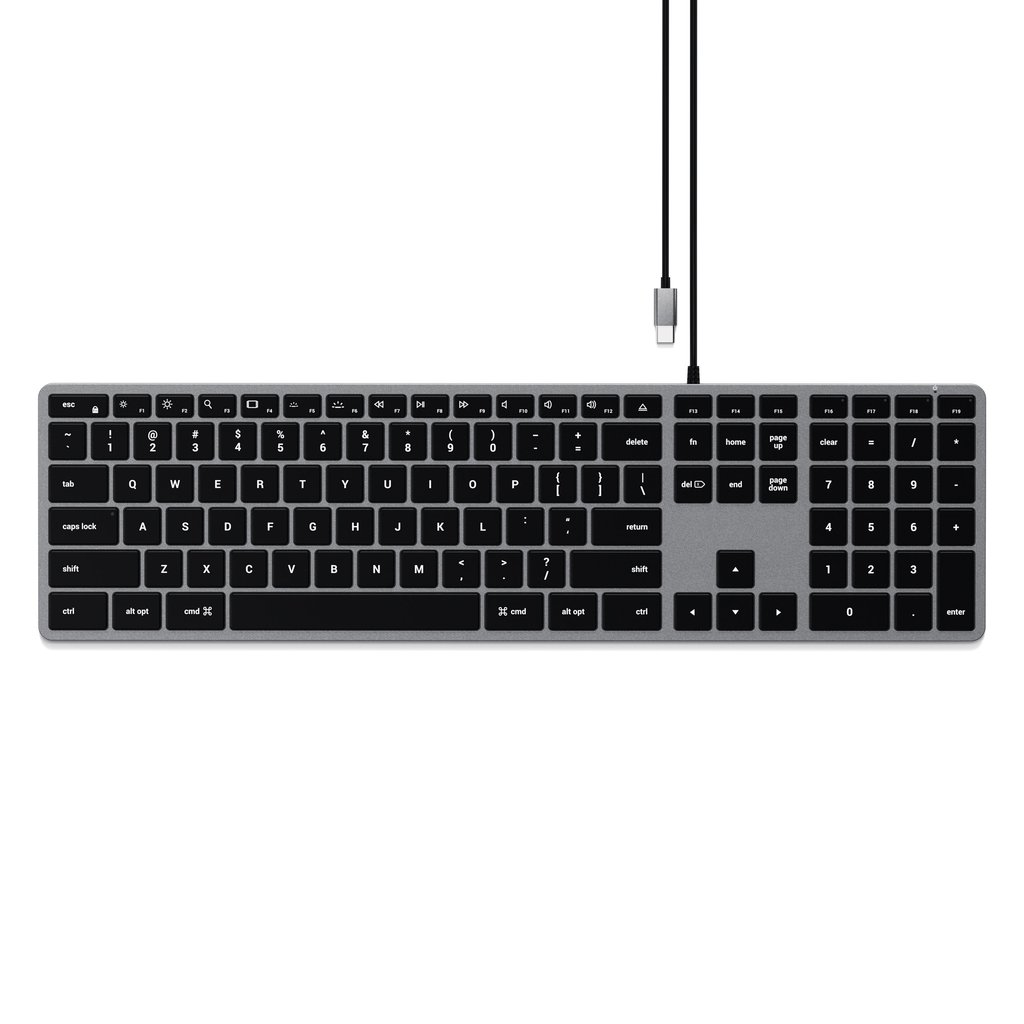 SATECHI SLIM W3 WIRED BACKLIT KEYBOARD