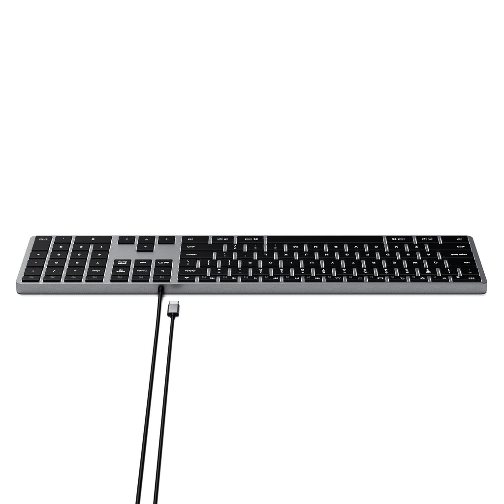 Satechi - Slim W3 Wired Backlit Keyboard