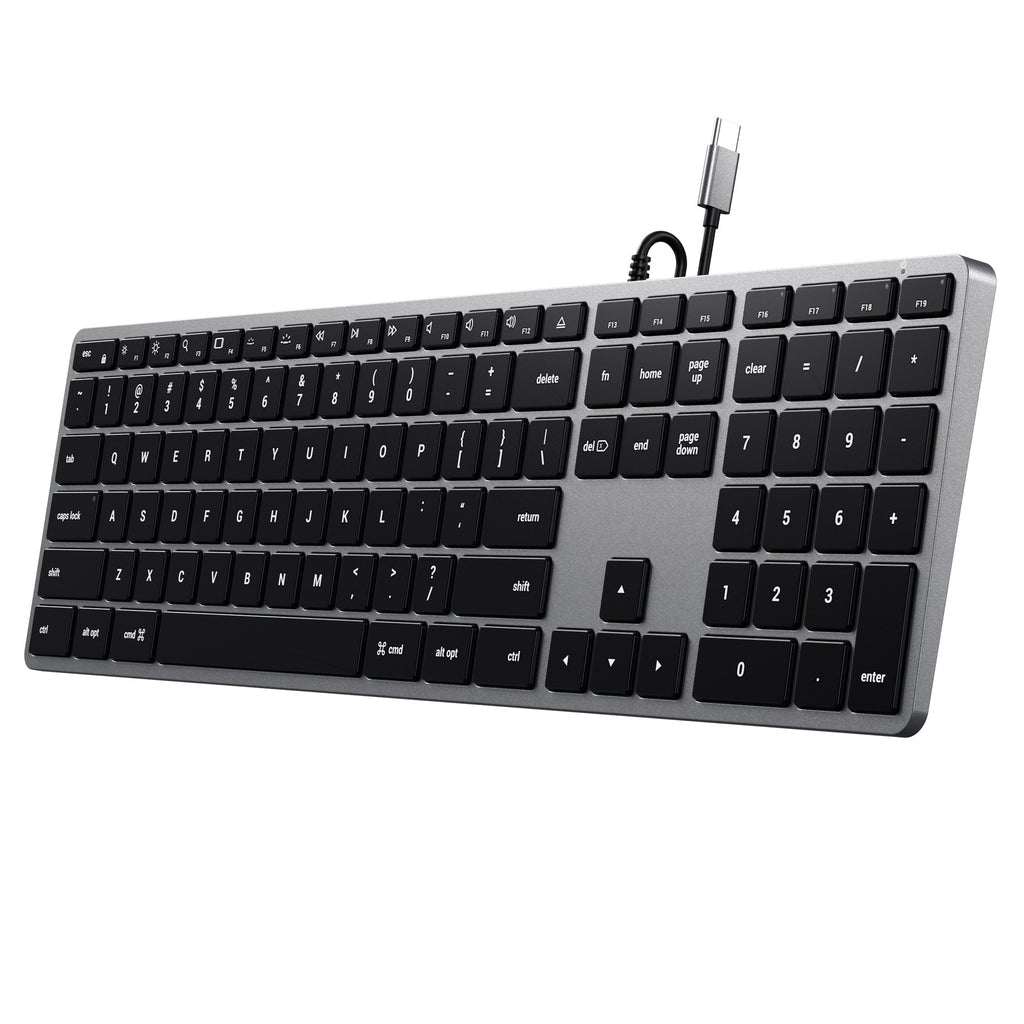 Satechi - Slim W3 Wired Backlit Keyboard