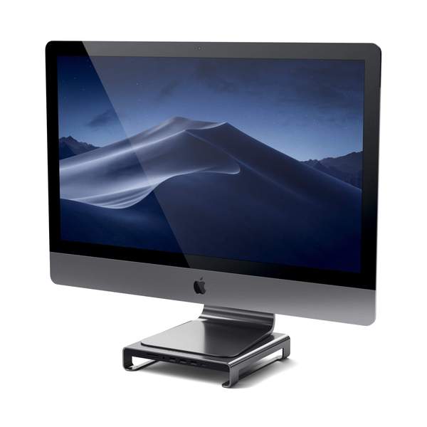 Satechi Type C Aluminum Monitor Stand Hub