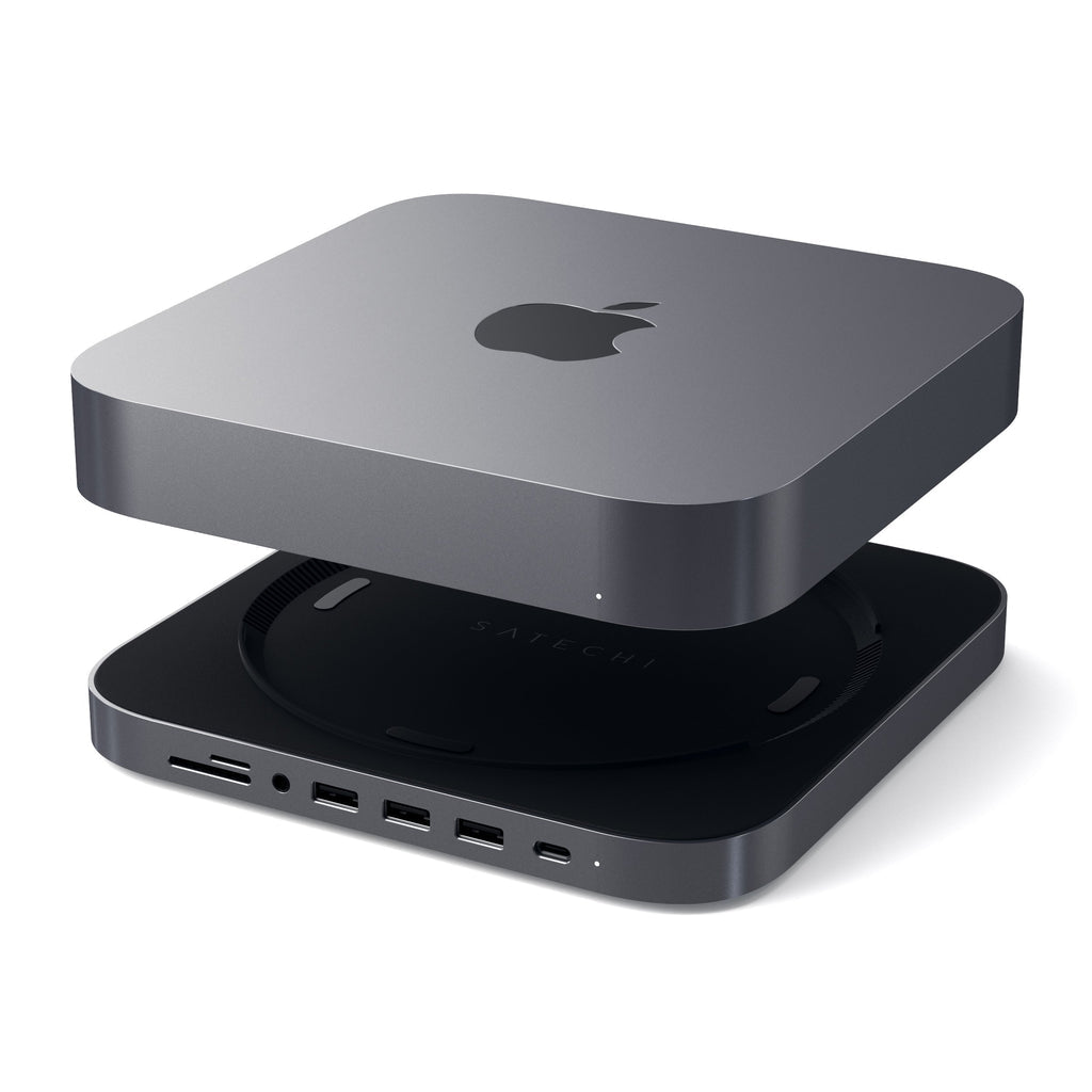 Satechi - Type C Aluminum Stand & Hub Mac Mini