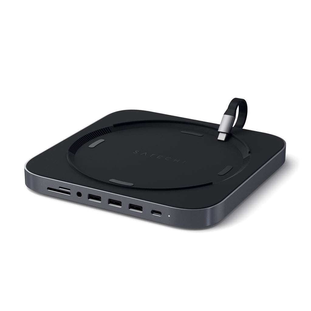 Satechi - Type C Aluminum Stand & Hub Mac Mini